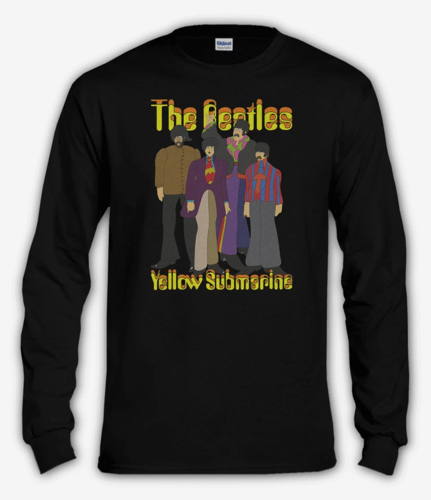 Polera manga larga The Beatles Yellow Submarine