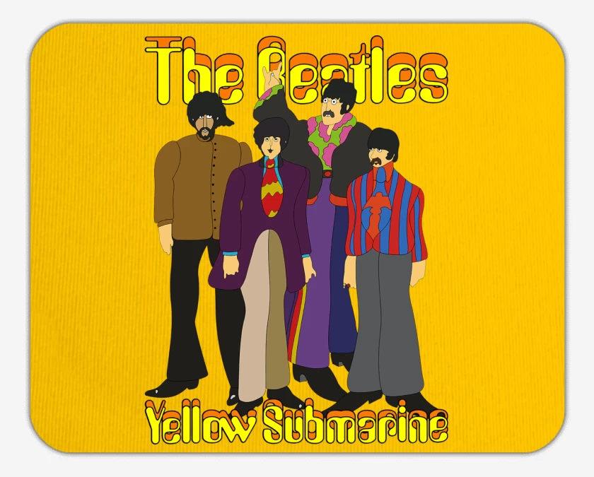 Mousepad The Beatles Yellow Submarine