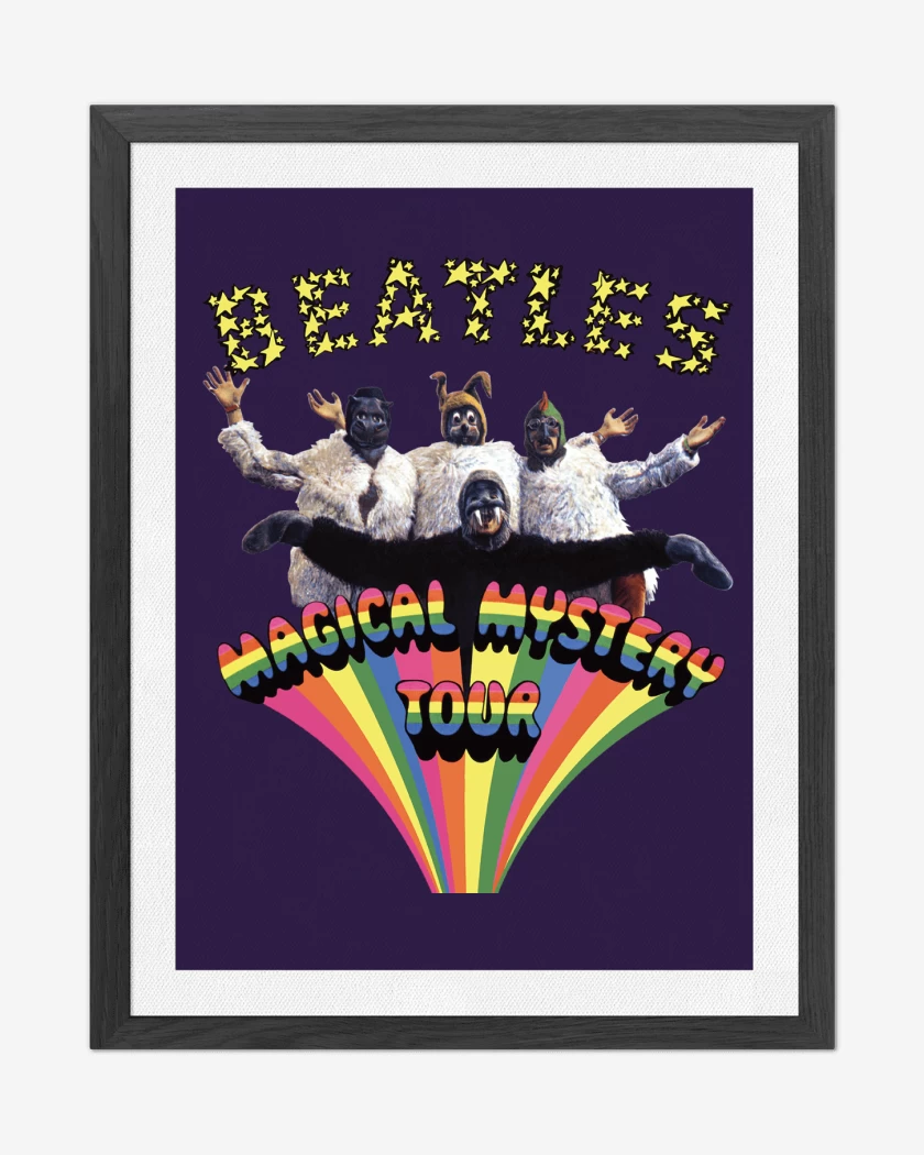 Cuadro decorativo Morado de The Beatles Magical Mystery Tour