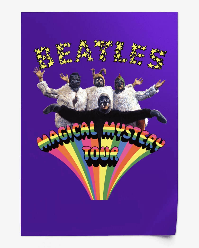 Print The Beatles Magical Mystery Tour
