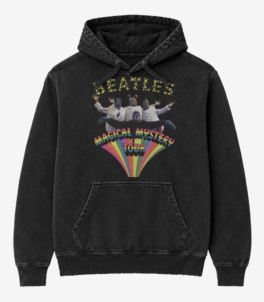 Poleron Canguro Acid Wash The Beatles Magical Mystery Tour