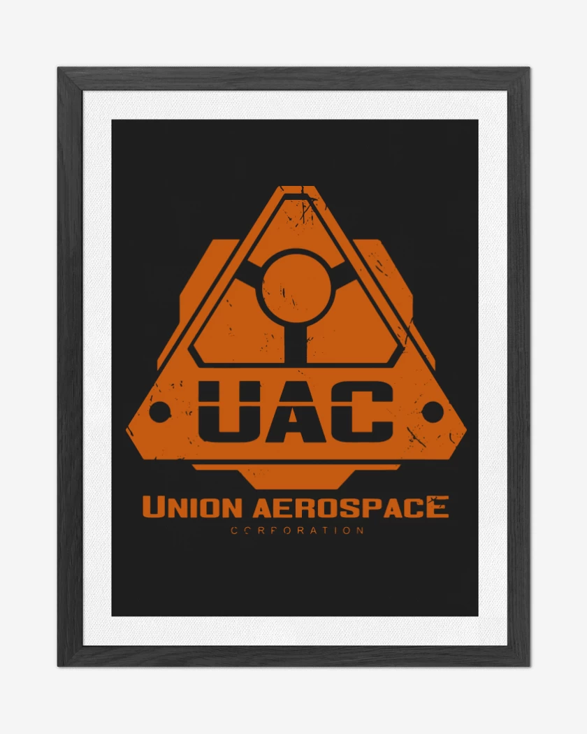 Cuadro decorativo Negro de Doom - UAC