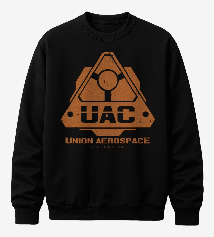 Poleron polo Negro de Doom - UAC