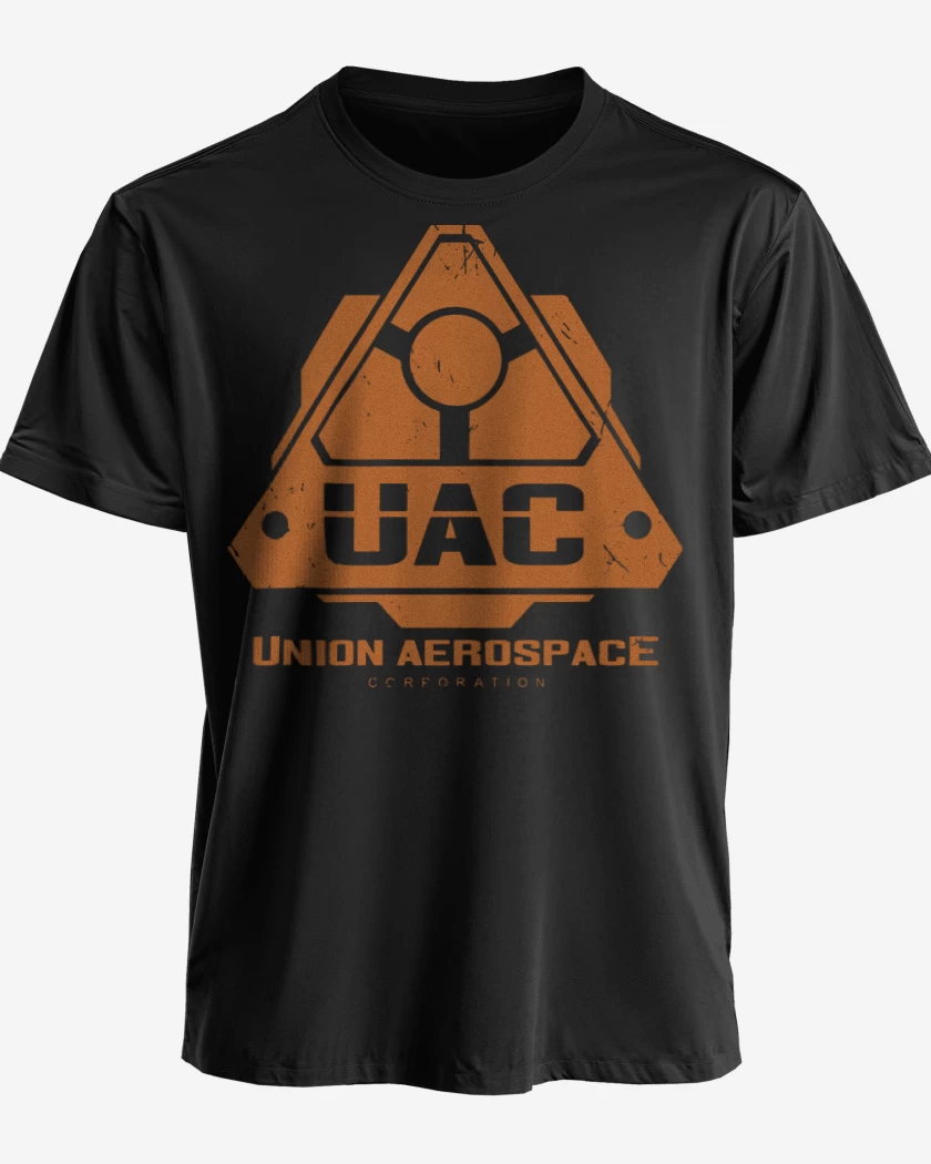 Polera premium Negro de Doom - UAC