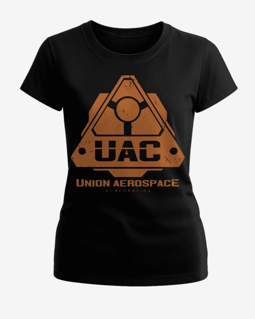 Polera de Mujer Negro de Doom - UAC