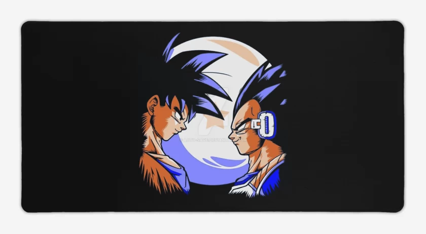 Mouse pad Gamer Goku vs Vegeta