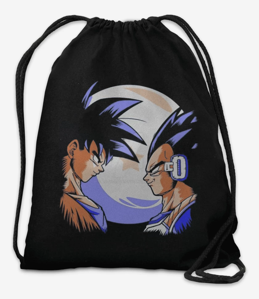 Mochila Negro de Goku vs Vegeta