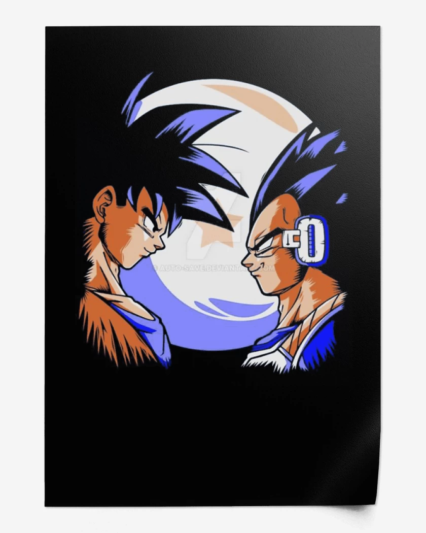 Print Goku vs Vegeta