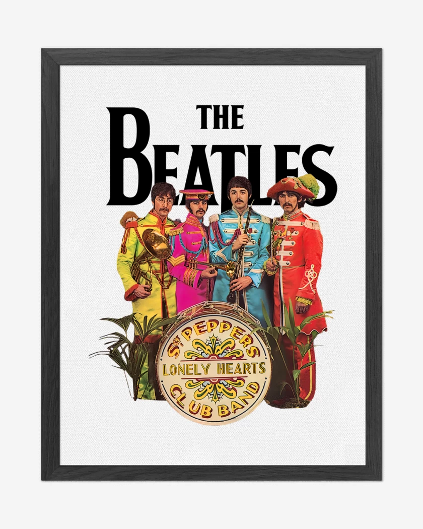 Cuadro decorativo The Beatles Lonely Hearts Club Band