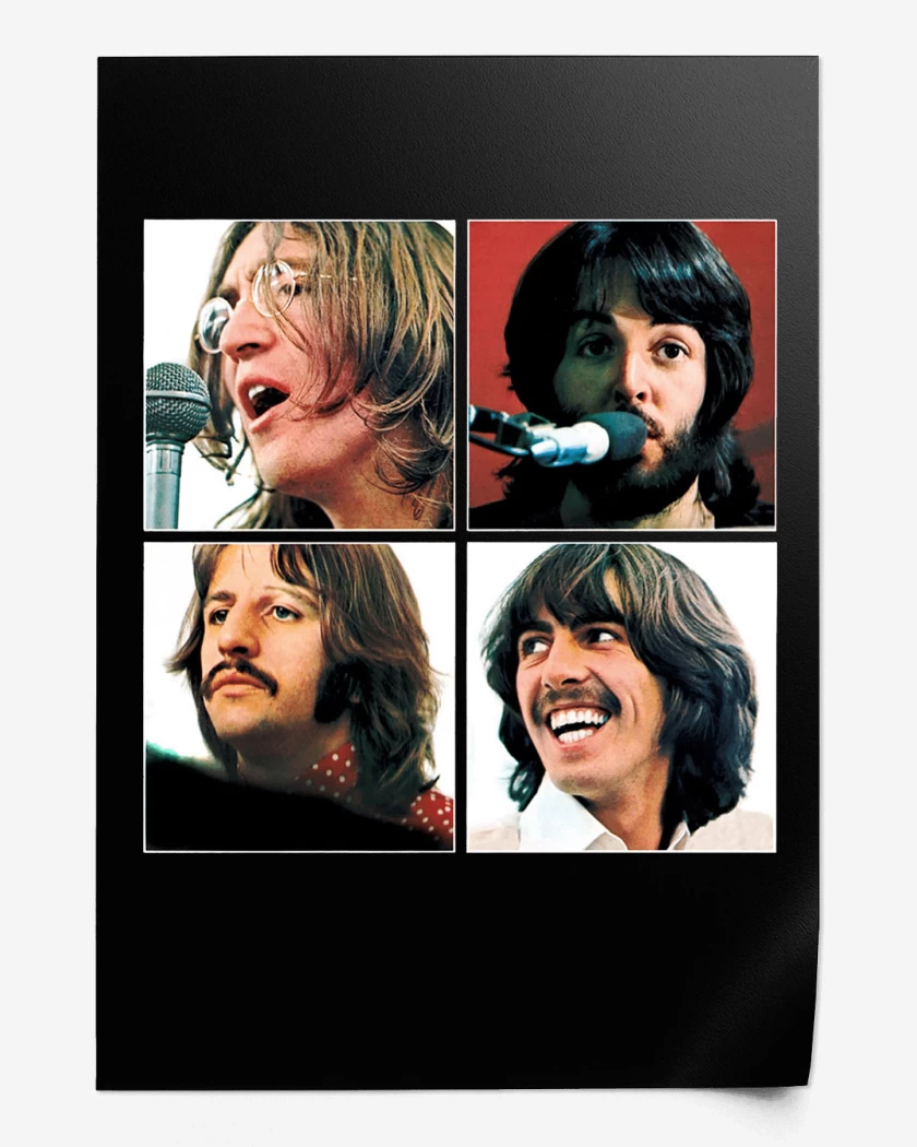 Print The Beatles Band