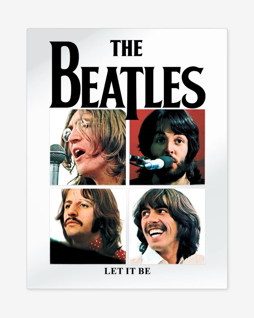 Print metalico The Beatles Let it Be