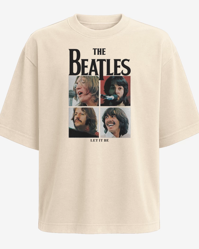 Polera Oversize The Beatles Let it Be