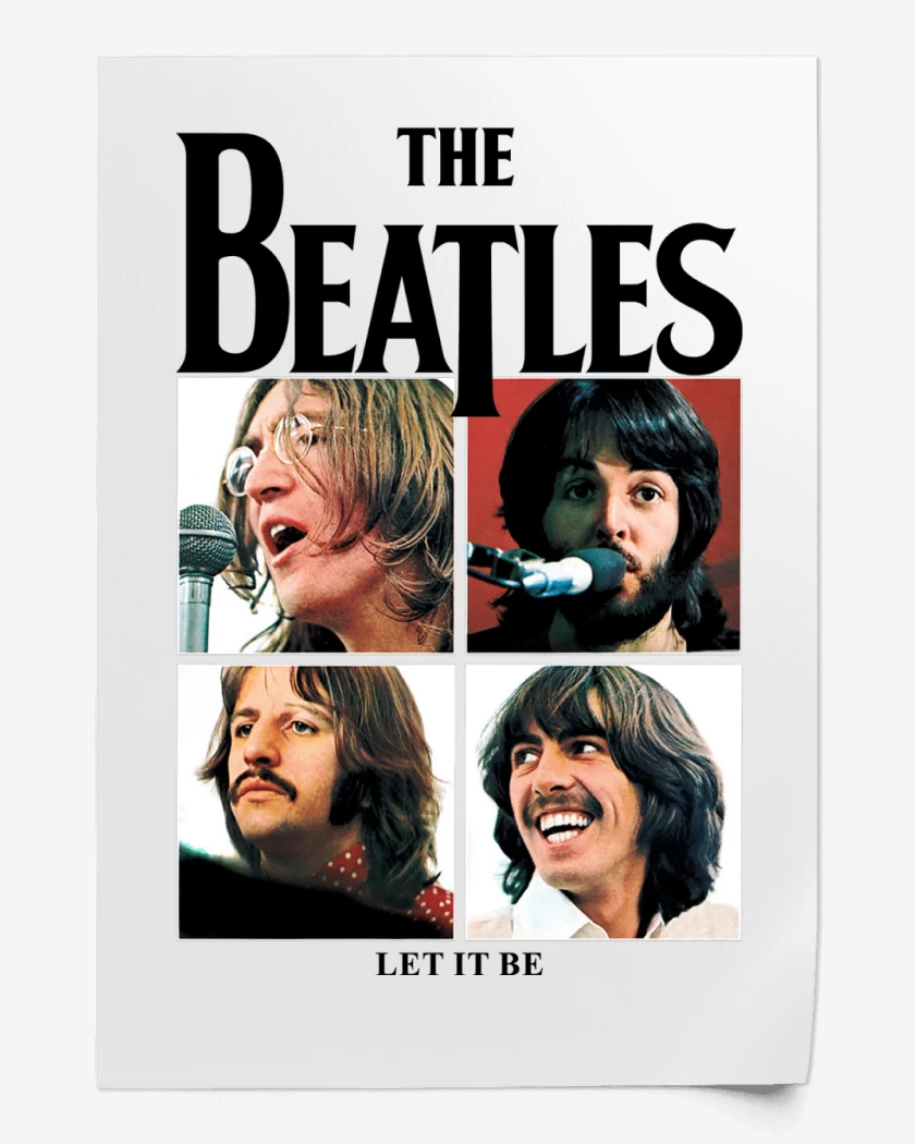 Print The Beatles Let it Be