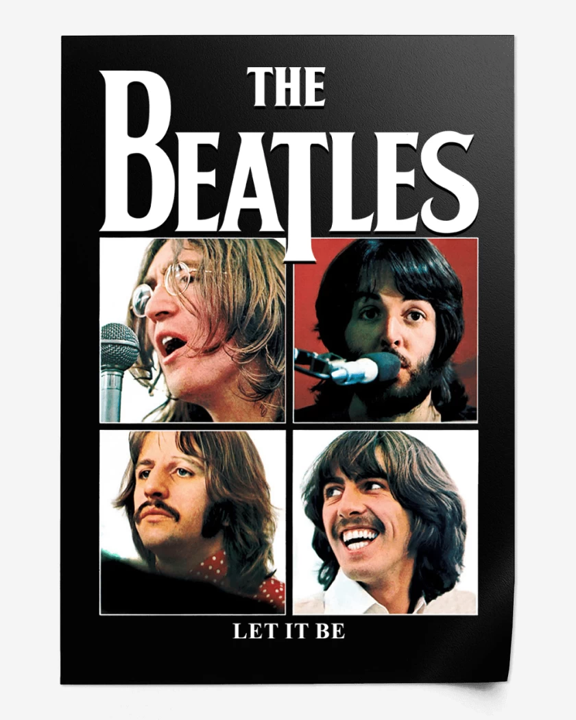 Print The Beatles Let it Be v2