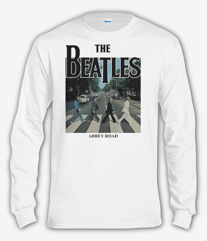 Polera manga larga The Beatles Abbey Road v2