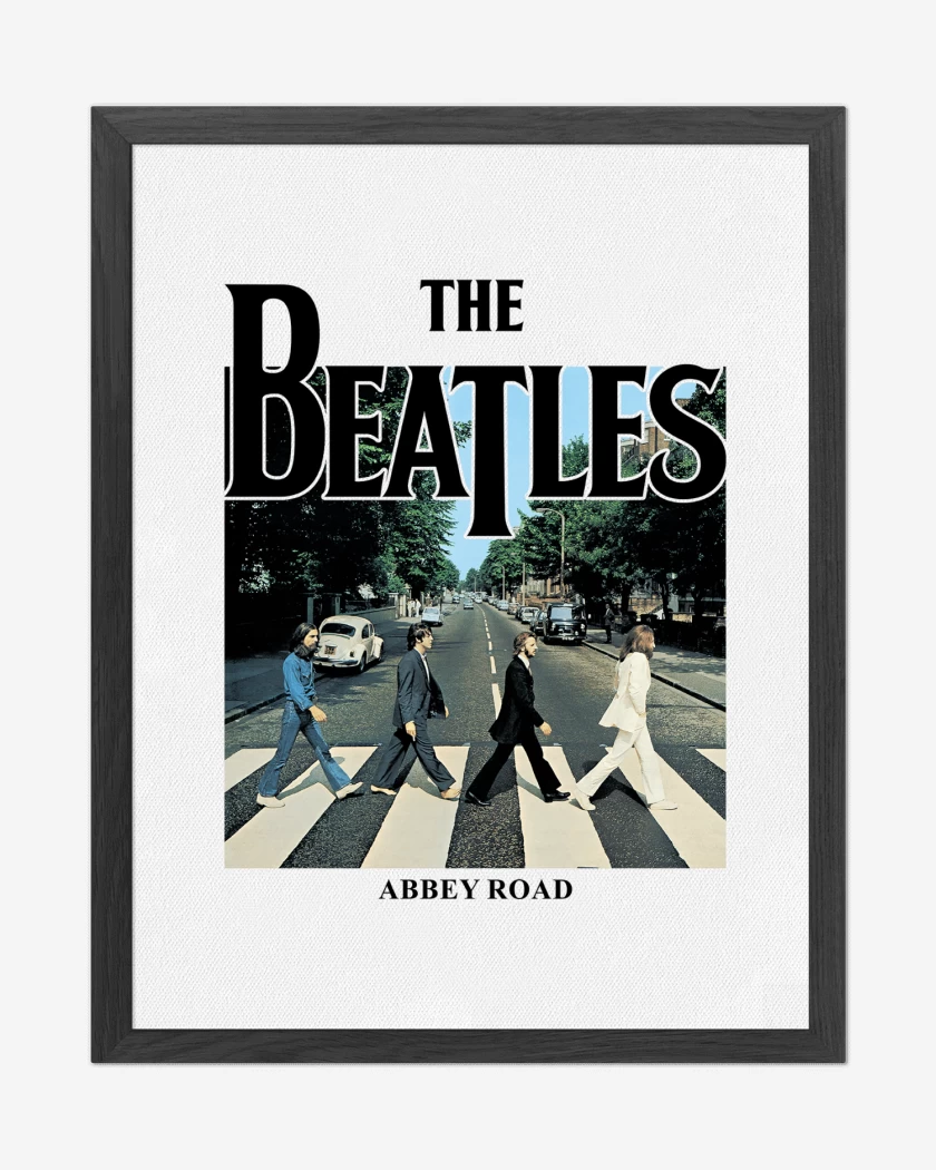 Cuadro decorativo The Beatles Abbey Road v2