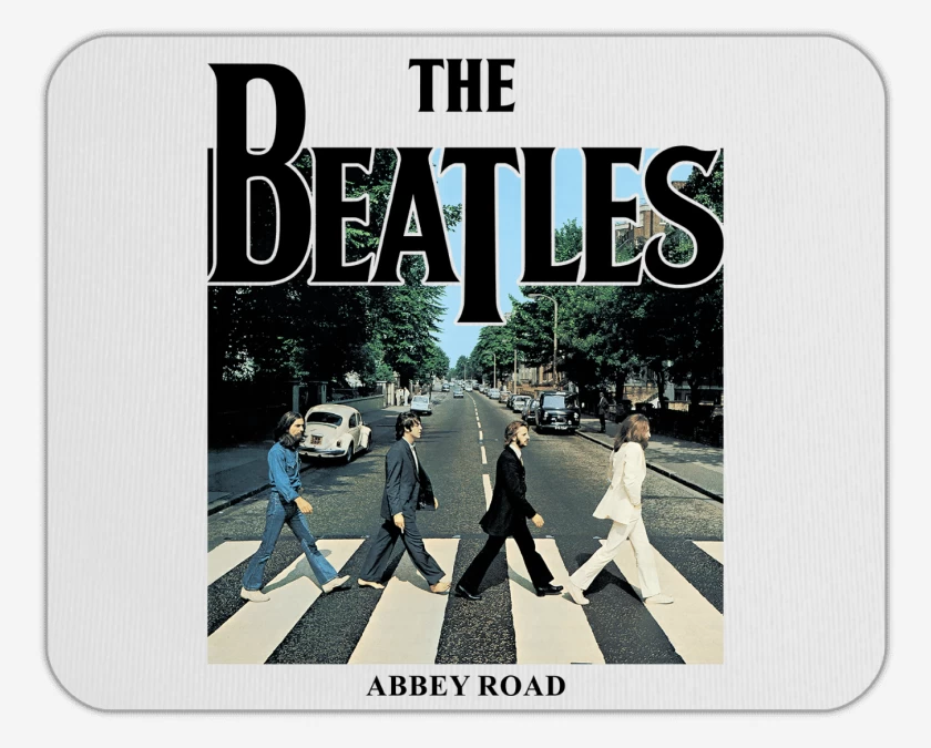Mousepad The Beatles Abbey Road v2