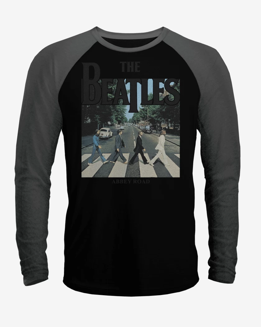 Polera Raglan The Beatles Abbey Road v2