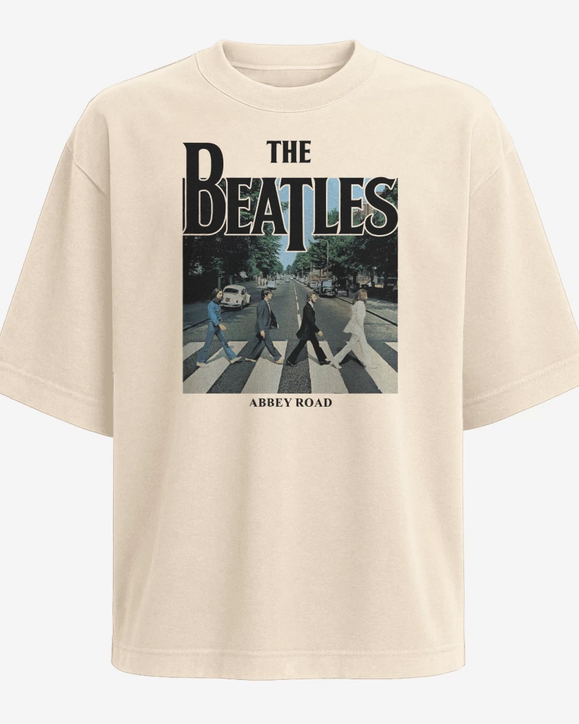 Polera Oversize The Beatles Abbey Road v2