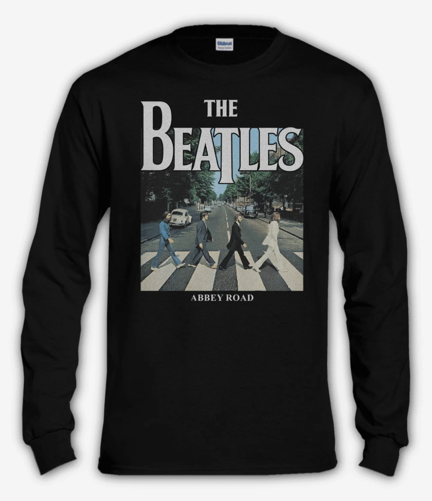 Polera manga larga The Beatles Abbey Road v3