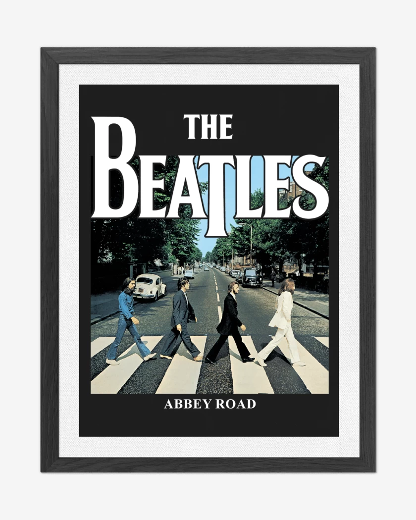 Cuadro decorativo The Beatles Abbey Road v3