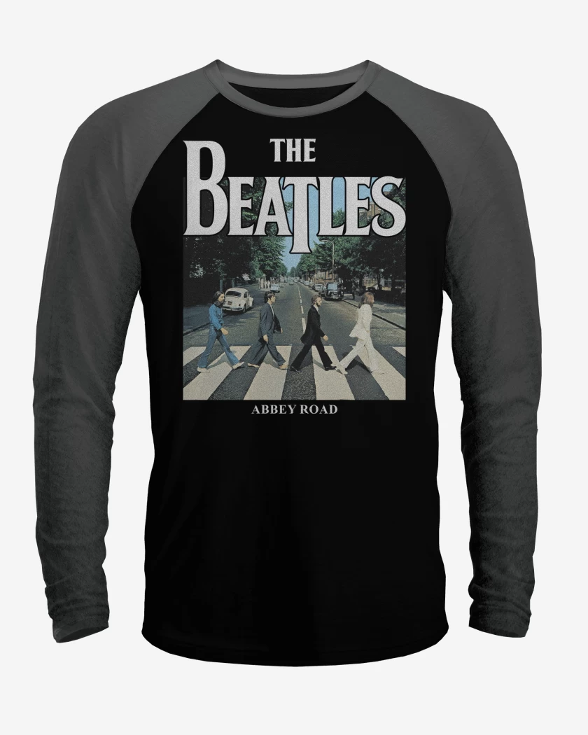 Polera Raglan The Beatles Abbey Road v3