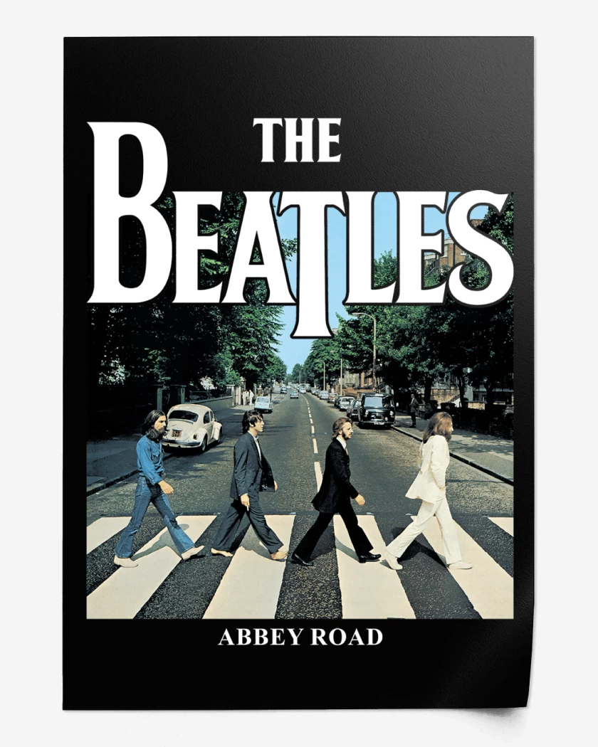 Print The Beatles Abbey Road v3
