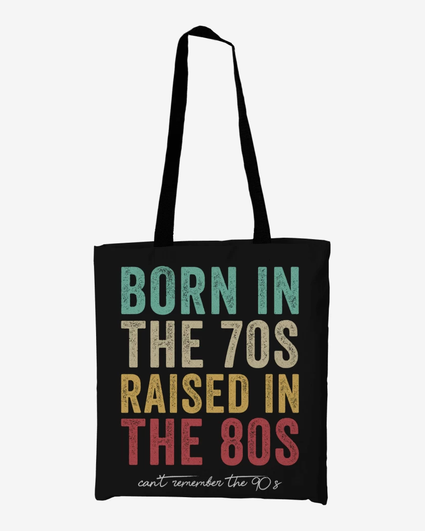 Totebag Nacido en los 70s