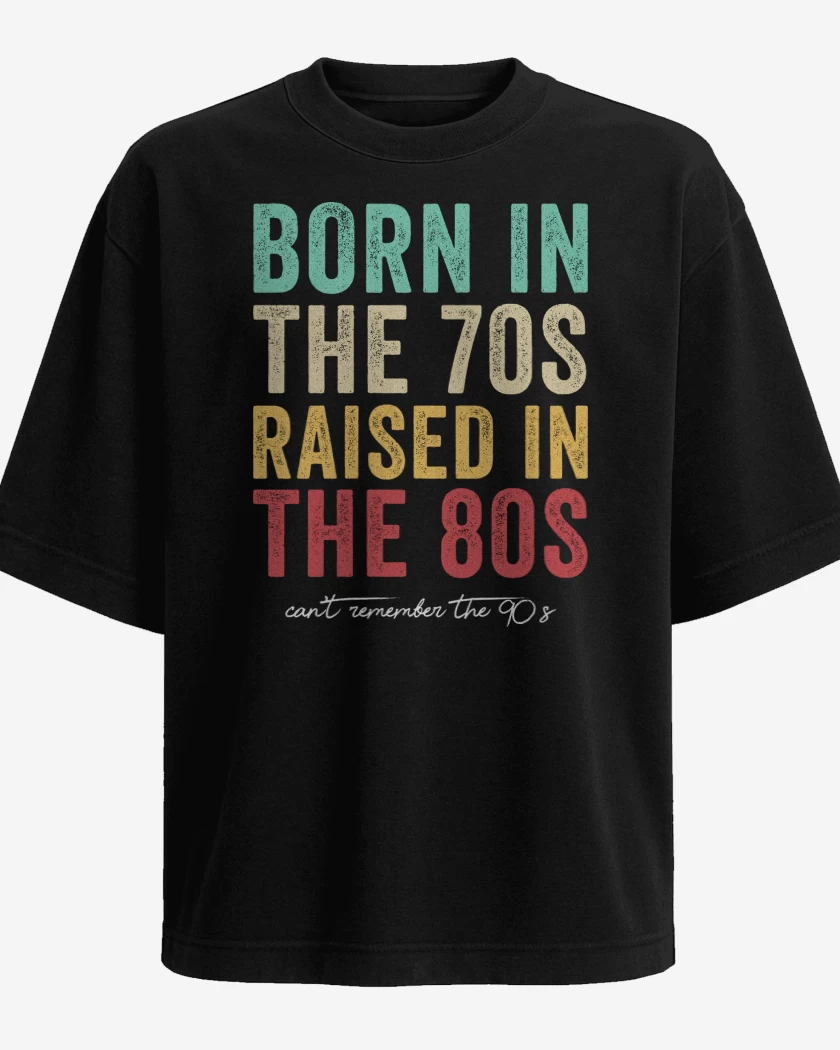Polera Oversize Nacido en los 70s