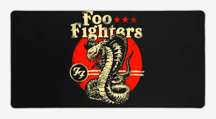 Mouse pad Gamer Foo Fighters Cobra