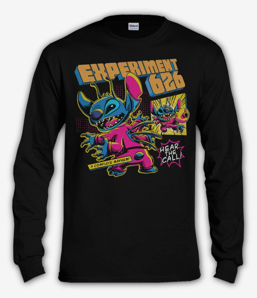 Polera manga larga Stitch Hear the Call