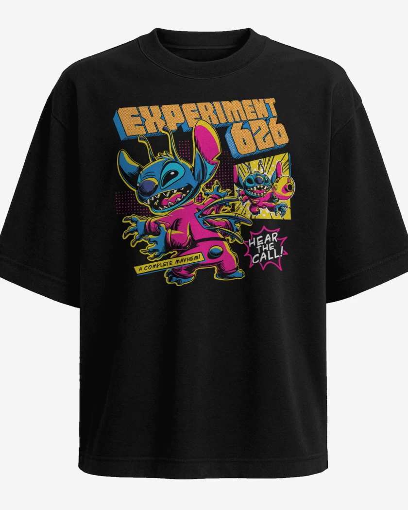 Polera Oversize Stitch Hear the Call