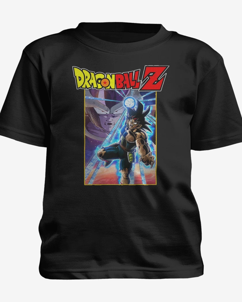 Polera de niño Negro de DBZ Bardock Father of Goku