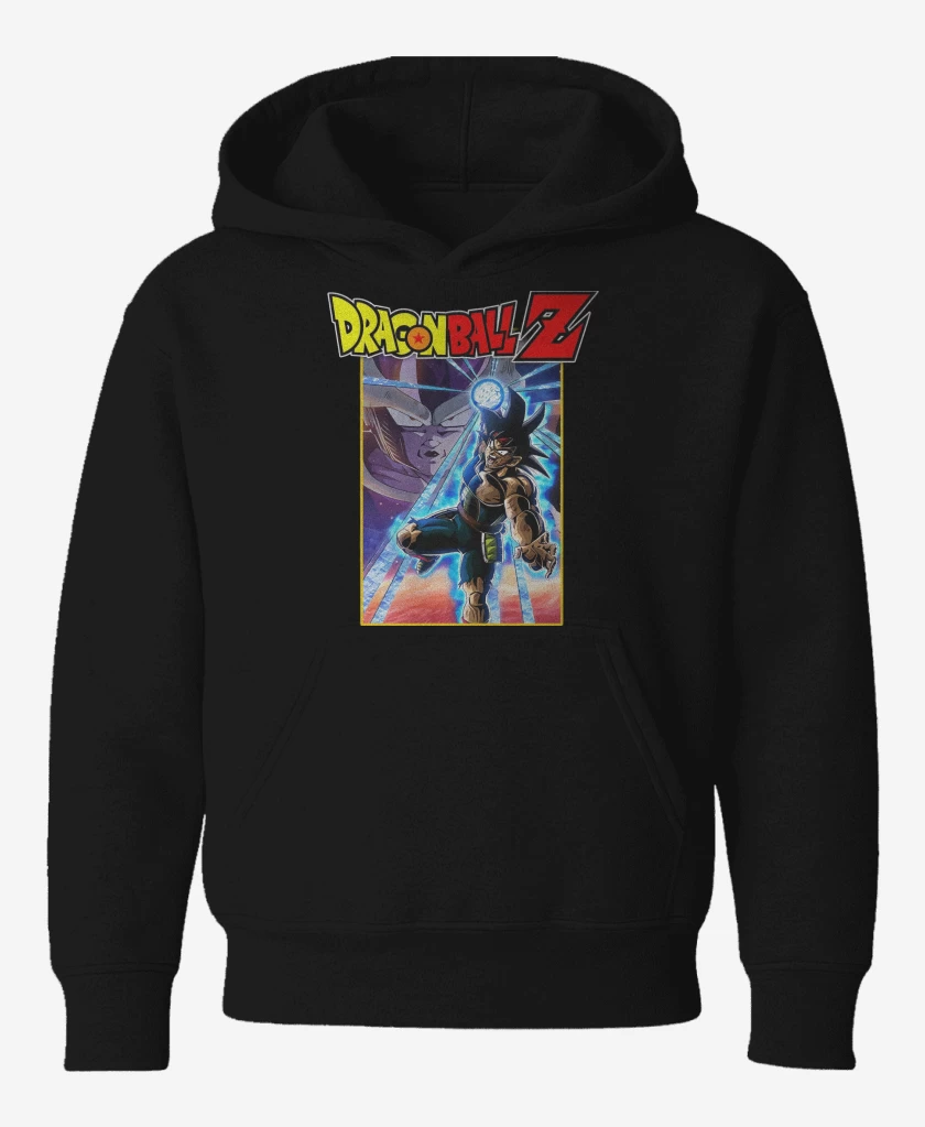 Poleron de niño Negro de DBZ Bardock Father of Goku