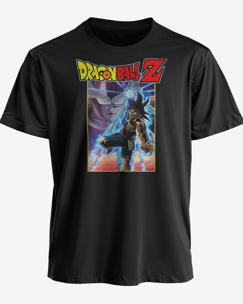 Polera premium Negro de DBZ Bardock Father of Goku