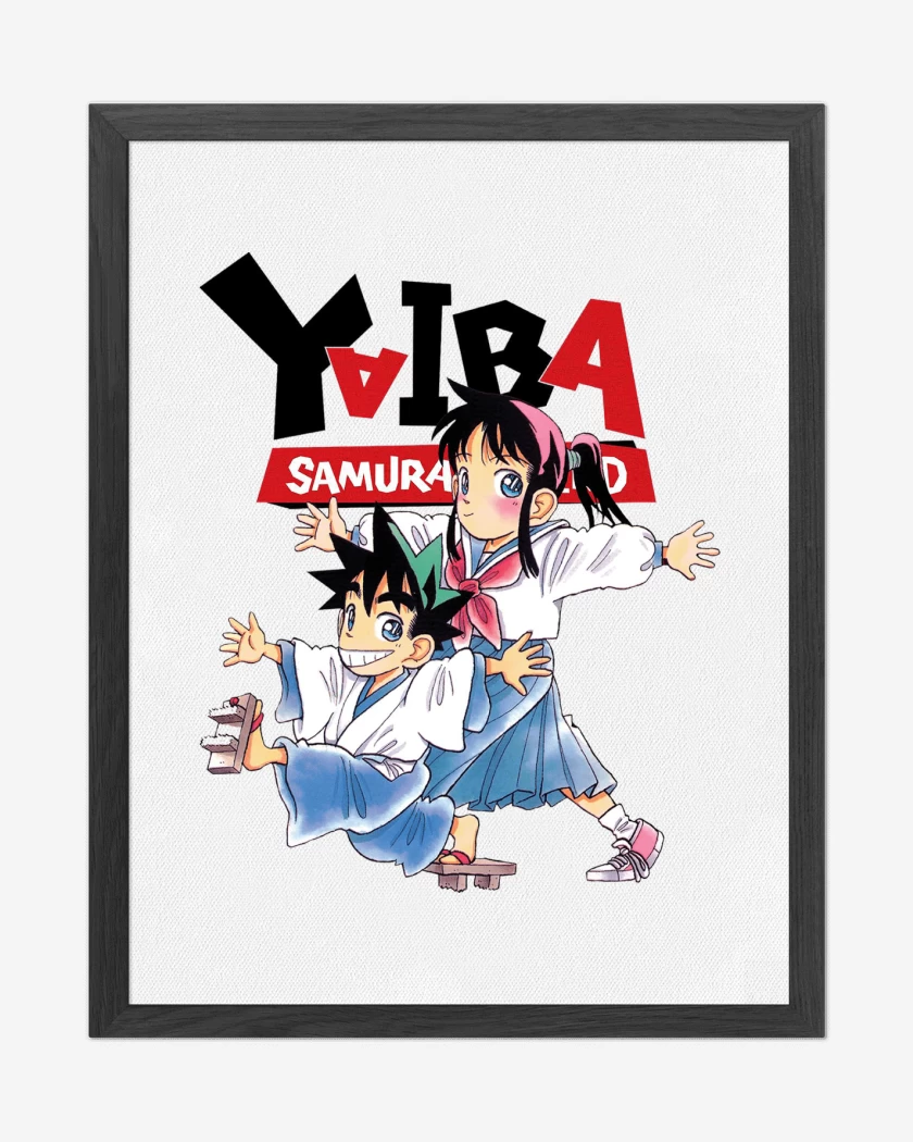 Cuadro decorativo Blanco de Yaiba El Pequeño Samurai