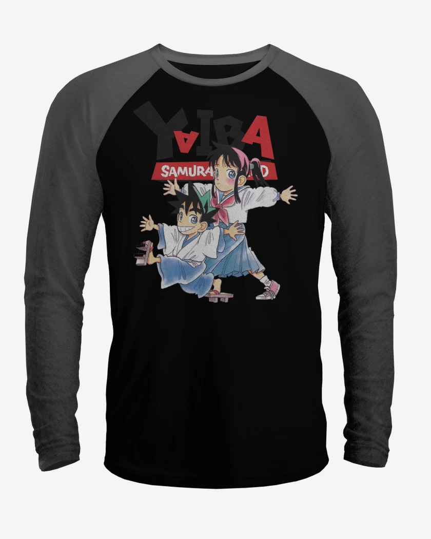 Polera Raglan Yaiba El Pequeño Samurai
