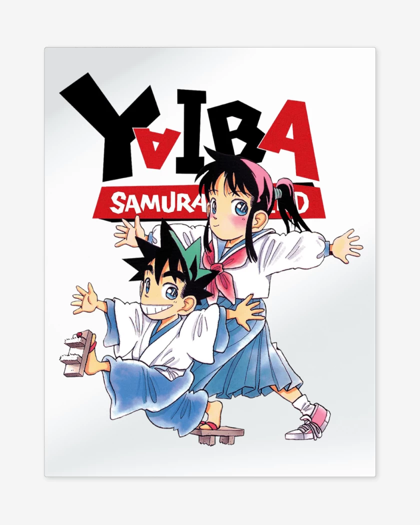 Print metalico Yaiba El Pequeño Samurai