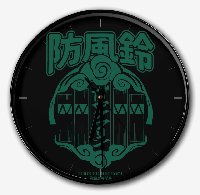 Reloj Negro de Wind Breaker Furin v1