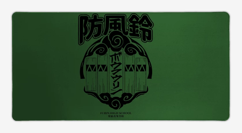 Mouse pad Gamer Verde jade de Wind Breaker Furin v2