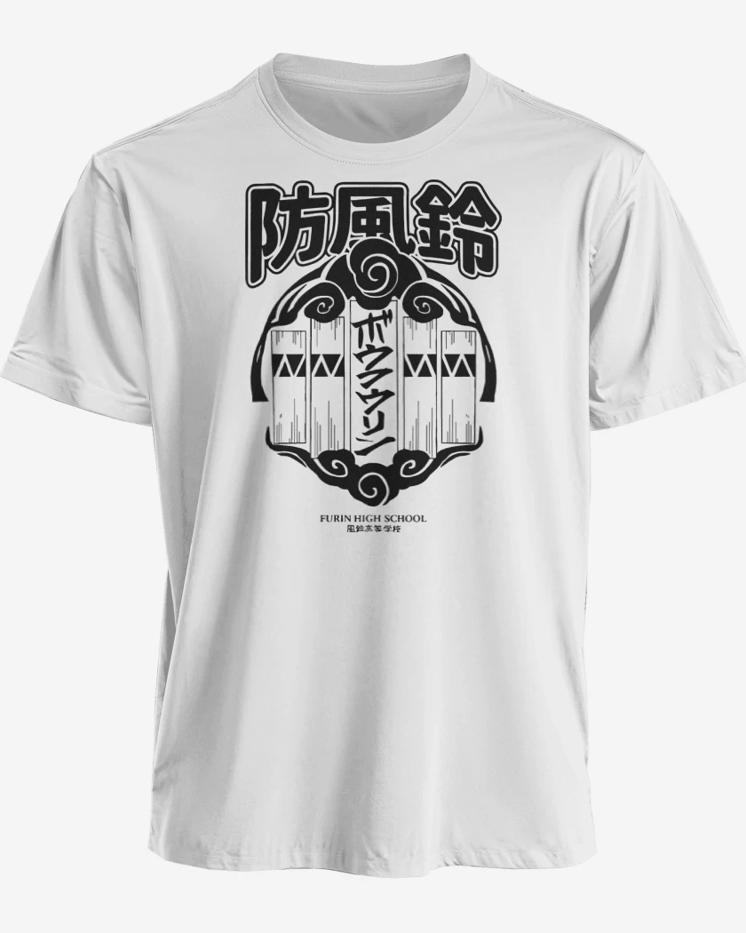 Polera premium Blanco de Wind Breaker Furin v2
