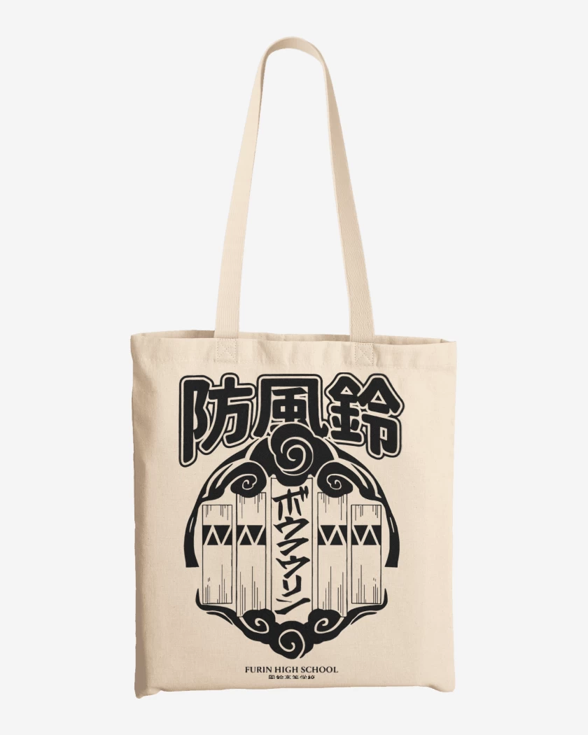 Totebag Blanco de Wind Breaker Furin v2