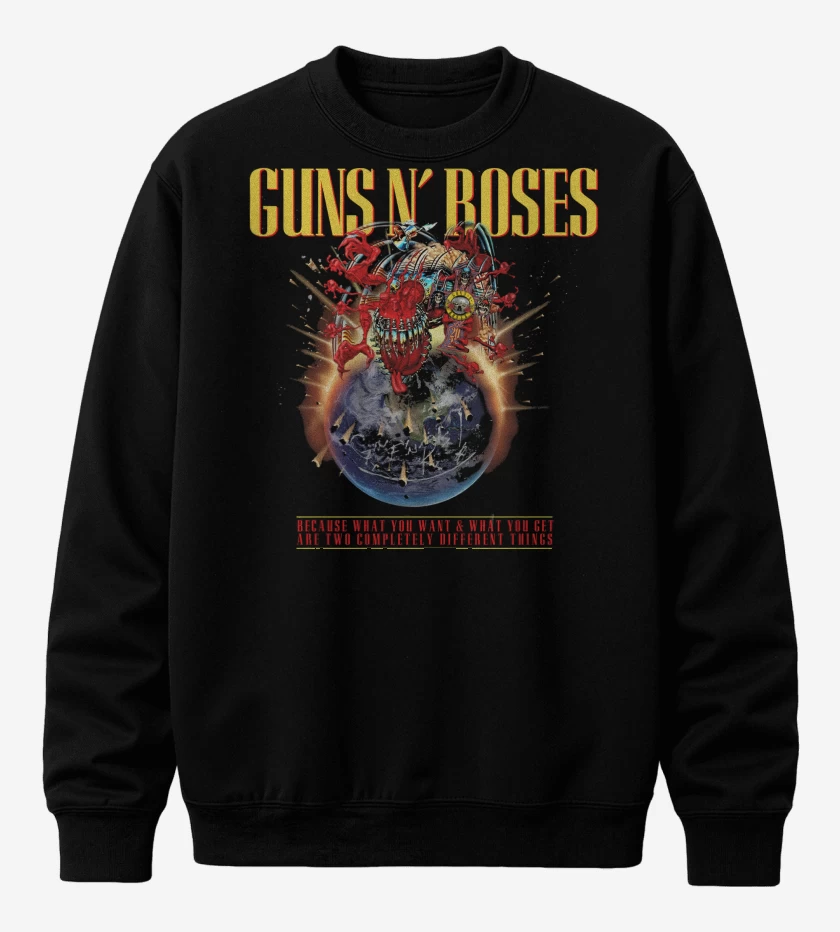 Poleron polo Guns n Roses Tour 2025