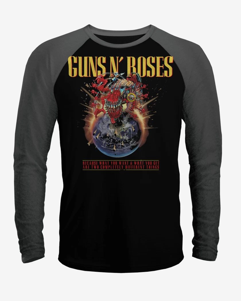 Polera Raglan Guns n Roses Tour 2025