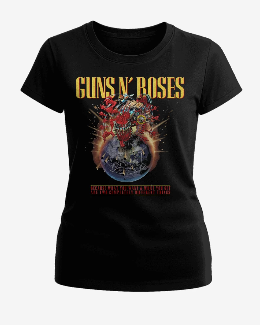 Polera de Mujer Guns n Roses Tour 2025