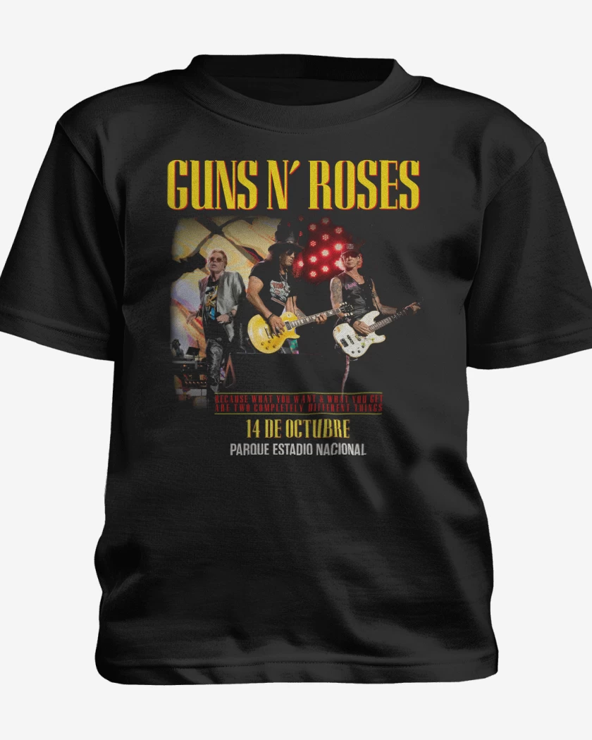 Polera de niño Guns n Roses Chile 2025