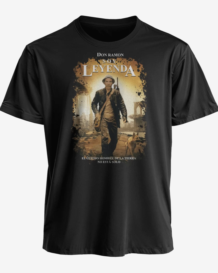 Polera premium Negro de Don Ramon Soy Leyenda