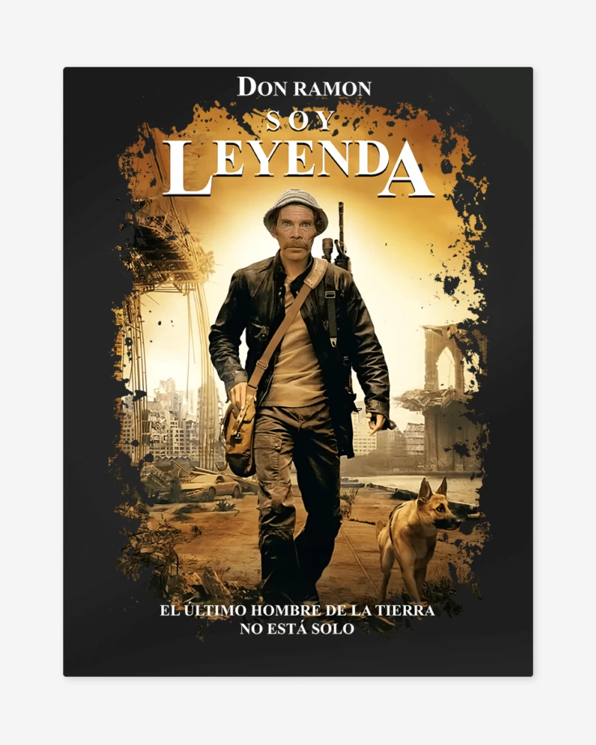 Print metalico Don Ramon Soy Leyenda