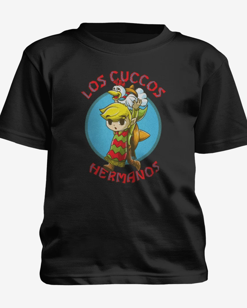 Polera de niño Negro de Los cucos hermanos