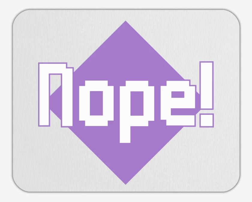 Mousepad Balatro Nope